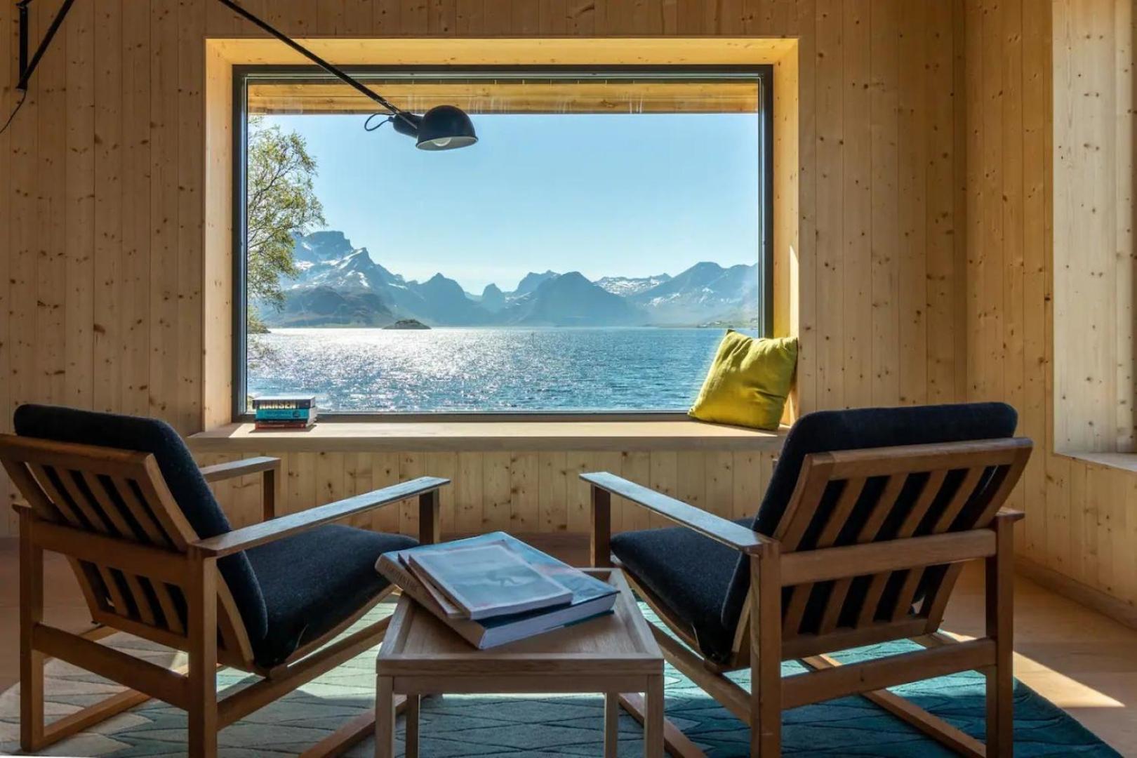 Minkfarmen, Spacious Seaside Cabin With Scenic View Ramberg Esterno foto
